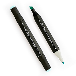 DEL REY GRAFİK MARKÖR TWIN MN-DR067 PASTEL BLUE