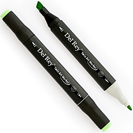 DEL REY GRAFİK MARKÖR TWIN MN-DR059 PALE GREEN