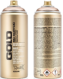 MONTANA GOLD AKRİLİK SPREY BOYA 400 ML COPPER CHROME M2000 LV-MO-285936