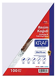 KRAF RESİM KAĞIDI 50x70cm 100 LÜ