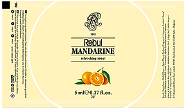 REBUL KOLONYALI MENDİL MANDARINE TM1107.00023