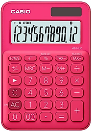 CASIO HESAP MAKİNESİ MASAÜSTÜ MS-20UC-RD 12 HANE
