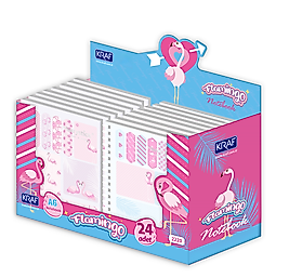 KRAF BLOKNOT + INDEX (PP) + YAPIŞKANLI NOT KAĞIDI SET FLAMINGO 2220FL