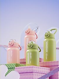 SHOTAY CHEES ÇELİK TERMOS MATARA 900 ML. (4 ASS.) BD-MTSHT8151