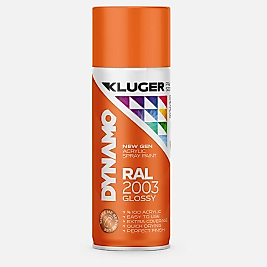 KLUGER DYNAMO Akrilik 400 Ml. Sprey Boya Turuncu RAL 2003 (132)