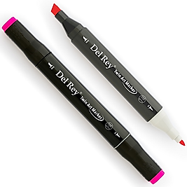 DEL REY GRAFİK MARKÖR TWIN MN-DR084 PASTEL VIOLET