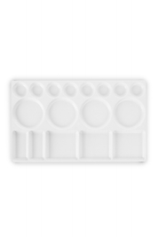 OPS RP 102 16X27 PROFESYONEL GODELİ DİKDÖRTGEN RESİM PALETİ BEYAZ