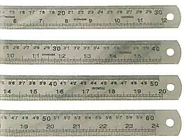 LUTART CETVEL ÇELİK 30 CM LA-030