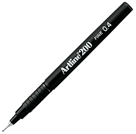 ARTLINE FINELINER KALEM FINE 200N 0.4 SİYAH A-EK-200N BLACK