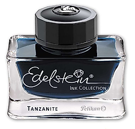 PELİKAN DOLMA KALEM MÜREKKEBİ EDELSTEIN TANZANITE MAVİ-SİYAH 339226