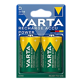 VARTA ŞARJLI 3000MH 2'Lİ D BOY