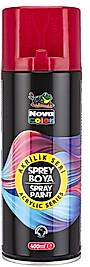 NOVA COLOR AKRİLİK SPREY BOYA 400 ML KIRMIZI NC-3501