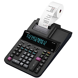 CASIO HESAP MAKİNESİ ŞERİTLİ DR-120R-BK 12 HANE