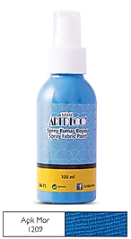 ARTDECO KUMAŞ BOYASI SPREY 100 ML AÇIK MAVİ Y-010D-1209