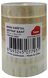 NOKİ BANT ŞEFFAF 19x66 6 LI 19666