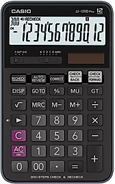 CASIO HESAP MAKİNESİ MASAÜSTÜ JJ-120DPLUS 12 HANE