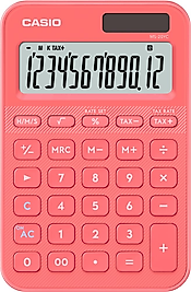 CASIO HESAP MAKİNESİ MASAÜSTÜ MS-20YC-CL-W-DP
