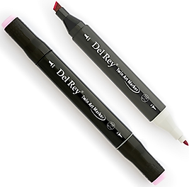 DEL REY GRAFİK MARKÖR TWIN MN-DR147 PALE LILIAC