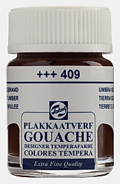 Talens Guaj Boya 16 ML 409 - Burnt Umber