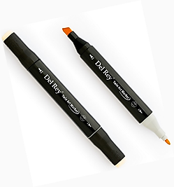 DEL REY GRAFİK MARKÖR TWIN MN-DR026 PASTEL PEACH