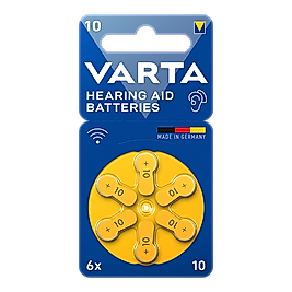 VARTA İŞİTME PİLİ 10 6'LI