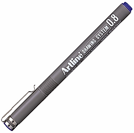 ARTLINE ÇİZİM KALEMİ DRAWING SYSTEM 238 0.8 MAVİ A-EK-238 BLUE