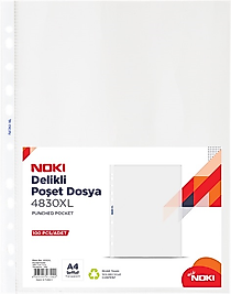 NOKİ POŞET DOSYA XL 100 LÜ 4830XL