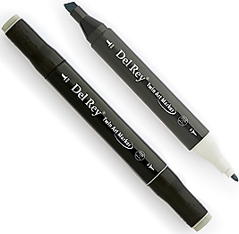 DEL REY GRAFİK MARKÖR TWIN MN-DRCG3 COOL GREY