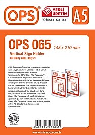 OPS DP 065 A5 T TİPİ DİKEY AFİŞ TAŞIYICI