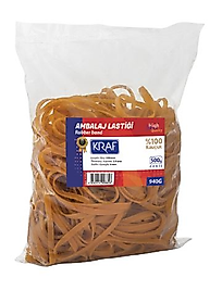 KRAF AMBALAJ LASTİĞİ %100 KAUÇUK 500g GENİŞ 940G