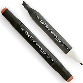 DEL REY GRAFİK MARKÖR TWIN MN-DR093 BURNT ORANGE