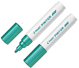 PILOT DEKORASYON KALEMİ PINTOR M METALİK YEŞİL SW-PT-M-MG