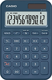 CASIO HESAP MAKİNESİ MASAÜSTÜ MS-20YC-NY-W-DP