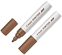 PILOT DEKORASYON KALEMİ PINTOR M KAHVE SW-PT-M-BN