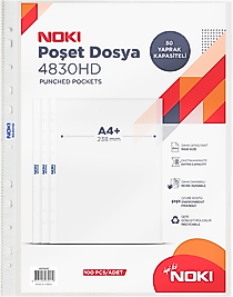 NOKİ POŞET DOSYA HD 100 LÜ 4830HD