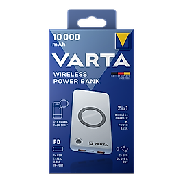 VARTA POWERBANK KABLOSUZ 10000'LİK