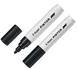 PILOT DEKORASYON KALEMİ PINTOR M SİYAH SW-PT-M-B