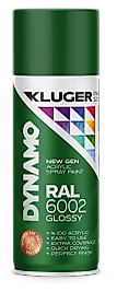 KLUGER DYNAMO Akrilik 400 Ml. Sprey Boya NEFTİ YEŞİL RAL 6002 -(150)