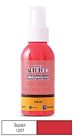 ARTDECO KUMAŞ BOYASI SPREY 100 ML SKARLET Y-010D-1207