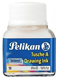 PELİKAN ÇİNİ MÜREKKEBİ 523 BEYAZ 201673