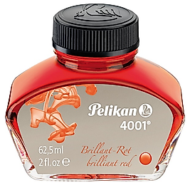 PELİKAN DOLMA KALEM MÜREKKEBİ 4001 62.50 ML KIRMIZI