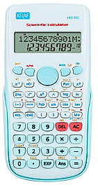 KRAF HESAP MAKİNESİ BİLİMSEL FONKSİYONLU HM-300 BL MAVİ