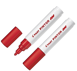 PILOT DEKORASYON KALEMİ PINTOR M KIRMIZI SW-PT-M-R