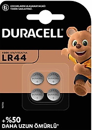 DURACELL Mini Pil 1,5V 4 LÜ LR44