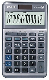 CASIO HESAP MAKİNESİ MASAÜSTÜ JF -120FM 12 Hane