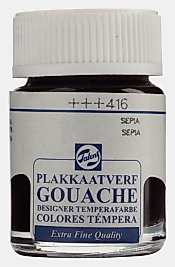 Talens Guaj Boya 16 ML 416 - Sepia