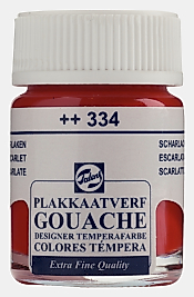 Talens Guaj Boya 16 ML 334 - Scarlet Kırmızı