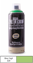 ARTDECO SPREY BOYA AKRİLİK 400 ML ELMA YEŞİLİ Y-400-530