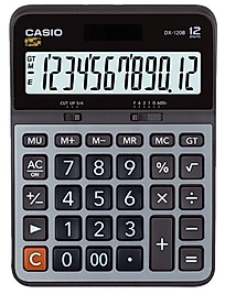 CASIO HESAP MAKİNESİ MASAÜSTÜ DX - 120B 12 Hane