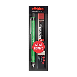 Rotring Okul Seti Visuclick Versatil/Min Silgi 0.7 MM Yeşil RO-VK07
